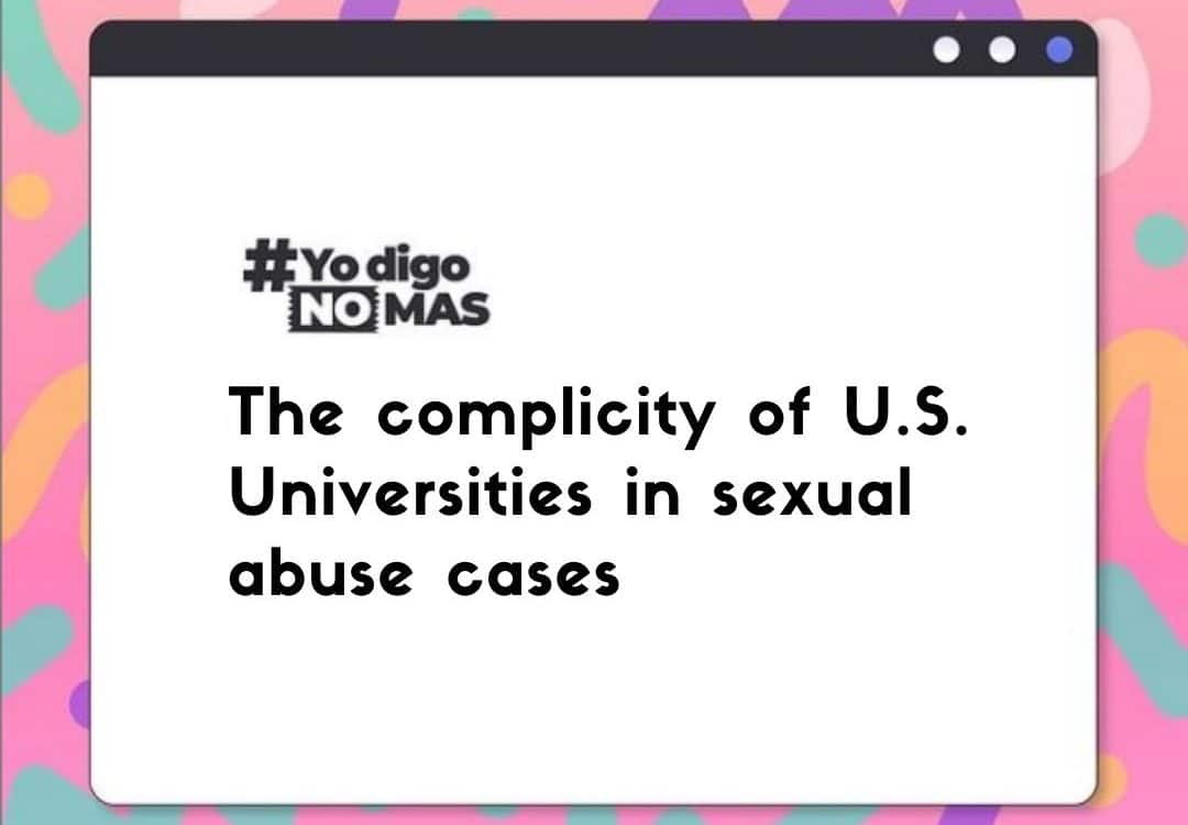 Complicity of U.S. Universities in sexual abuse cases